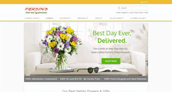 Desktop Screenshot of piersonsflowershop.com