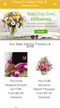 Mobile Screenshot of piersonsflowershop.com